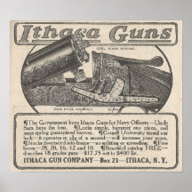 Publicité Ithaca Sur Armes 1913