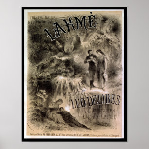Affiche Publicité par affichage 'Lakme