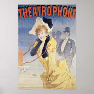 Affiche Publicité par affichage le 'Theatrophone