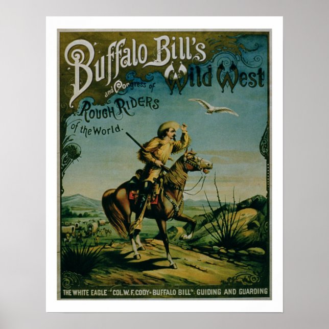 Affiche Publicité pour 'Buffalo Bill's Wild West and Co (Devant)