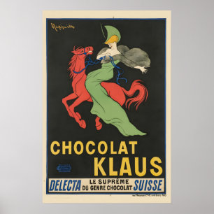 Affiche Publicité pour Chocolat Klaus903 Chocolat Classiqu