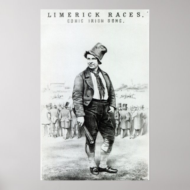 Affiche Publicité pour 'Limerick Races' (Devant)