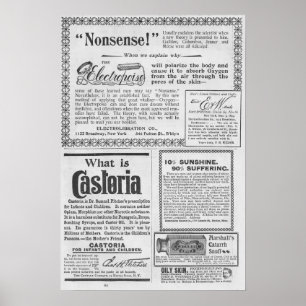 Affiche Publicité vintage