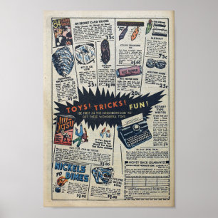 Affiche Publicité vintage
