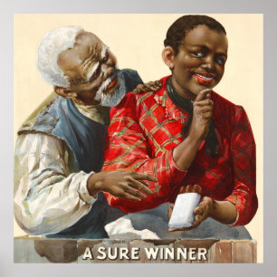 Affiche Publicité vintage de tabac