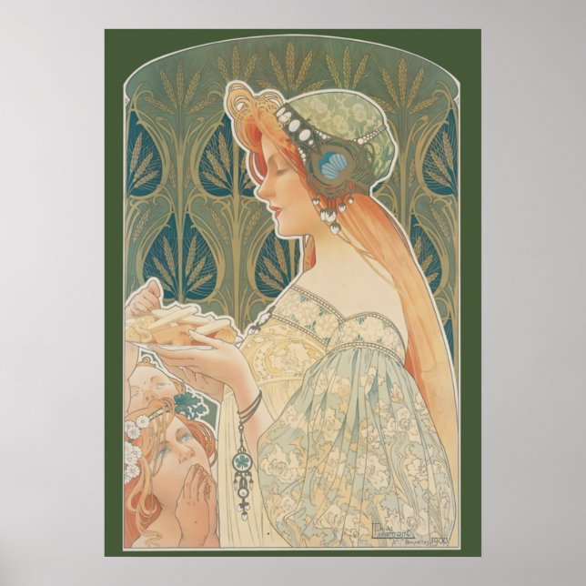 Affiche Publicité vintage Henri Privat-Livemont (Devant)