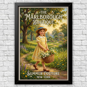 Affiche Publicités de mode pour enfants des années 1920
