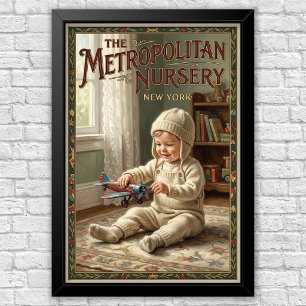 Affiche Publicités de mode pour enfants des années 1920
