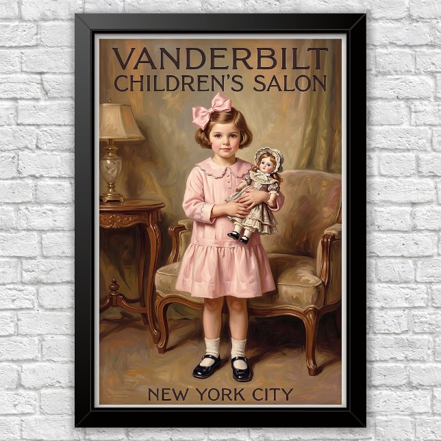 Affiche Publicités de mode pour enfants des années 1920  (Créateur téléchargé)
