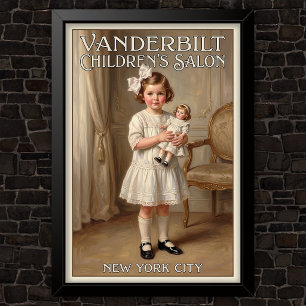 Affiche Publicités de mode pour enfants des années 1920