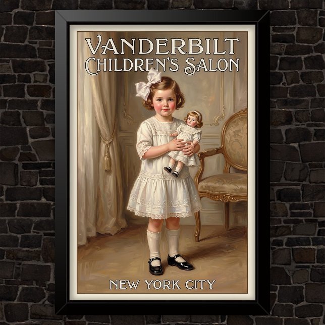 Affiche Publicités de mode pour enfants des années 1920  (Créateur téléchargé)