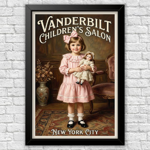 Affiche Publicités de mode pour enfants des années 1920