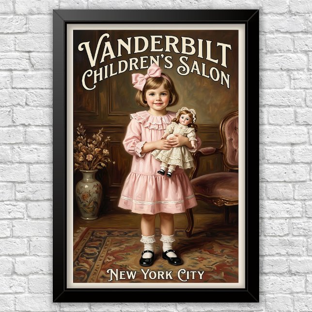 Affiche Publicités de mode pour enfants des années 1920  (Créateur téléchargé)