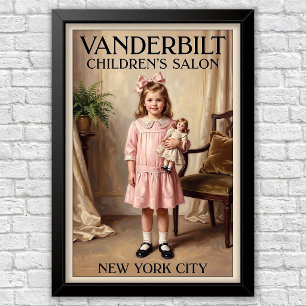 Affiche Publicités de mode pour enfants des années 1920