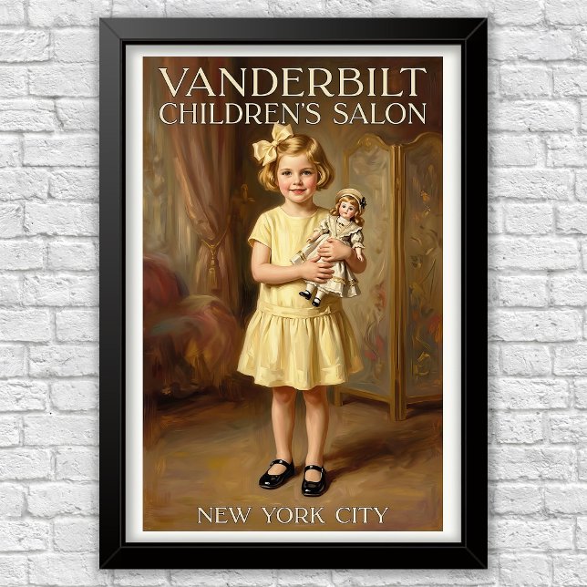 Affiche Publicités de mode pour enfants des années 1920  (Créateur téléchargé)
