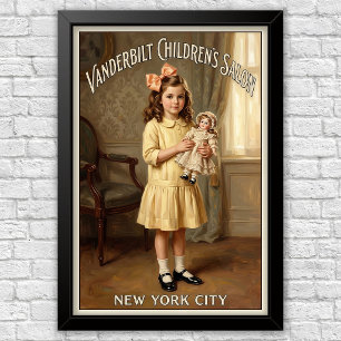 Affiche Publicités de mode pour enfants des années 1920