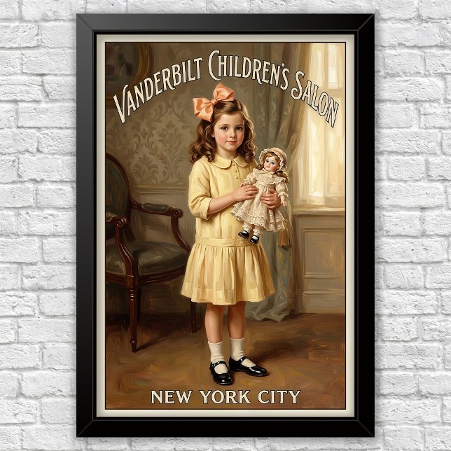 Affiche Publicités de mode pour enfants des années 1920  (Créateur téléchargé)