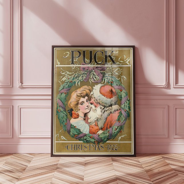 Affiche Puck Noël 1905 (Créateur téléchargé)