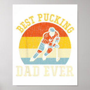Affiche Pucking Papa Retro Père & #39 ; s Cadeau de jour p