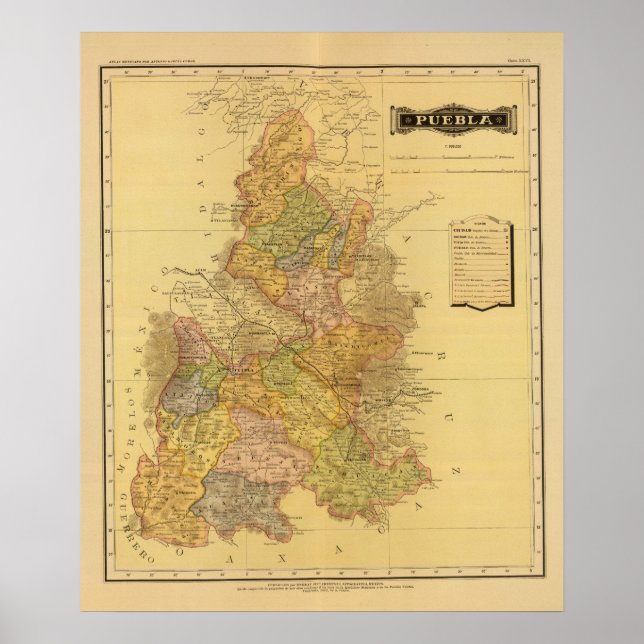 Affiche Puebla (Devant)