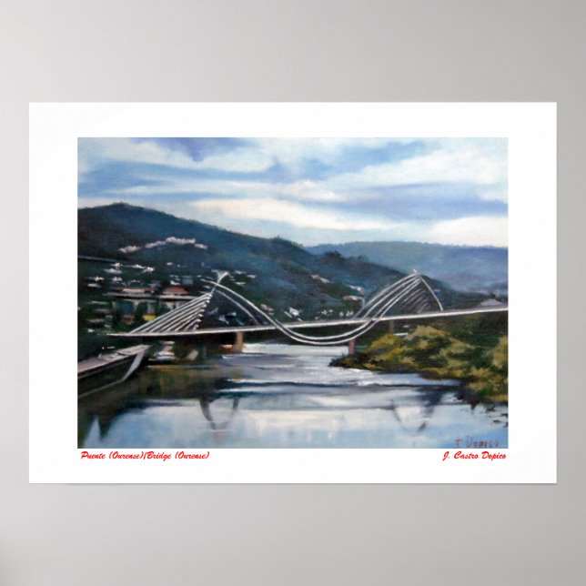 Affiche Puente (Ourense)/Pont (Ourense) (Devant)
