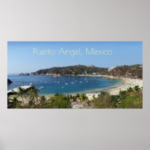 Affiche Puerto Angel, Mexique
