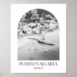 Affiche Puerto Vallarta Mexico Arch Photo Imprimer