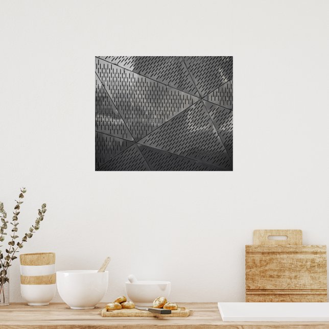 Affiche Puissance de la construction en acier Intensible I (Cuisine)