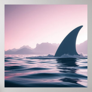 Affiche Puissance de l'aileron de requin