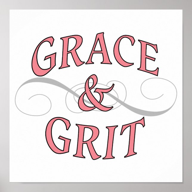 Affiche Puissance des filles Grace & Grit (Devant)