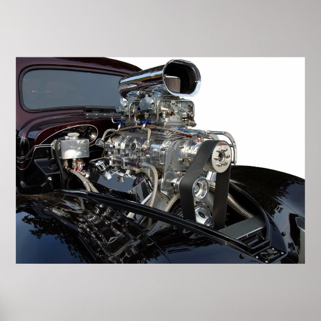 Affiche Puissance du moteur (Devant)