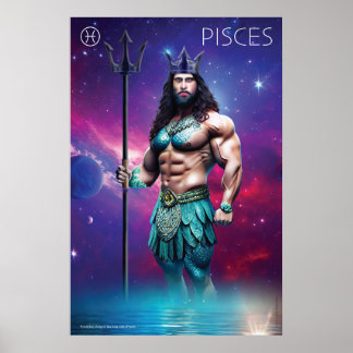 Affiche Puissance du zodiaque : Poissons