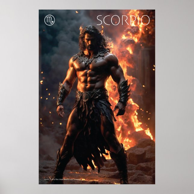 Affiche Puissance du zodiaque : Scorpio (Devant)