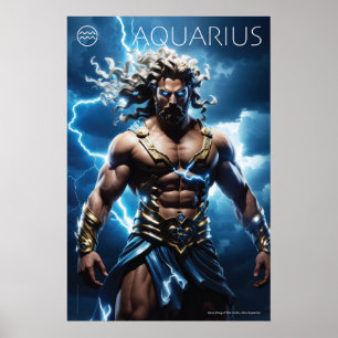 Affiche Puissance zodiaque : Aquarius
