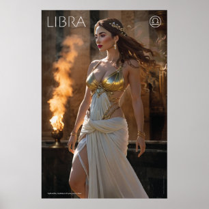 Affiche Puissance zodiaque : Libra