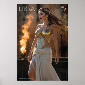 Affiche Puissance zodiaque : Libra