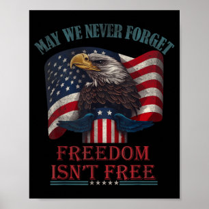 Affiche Puissions-nous oublier que la liberté n'est pas le