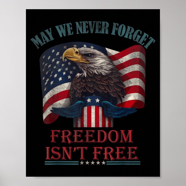Affiche Puissions-nous oublier que la liberté n'est pas le (Devant)
