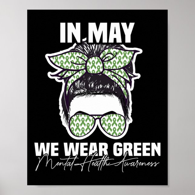Affiche Puissions-nous porter un message vert de sensibili (Devant)