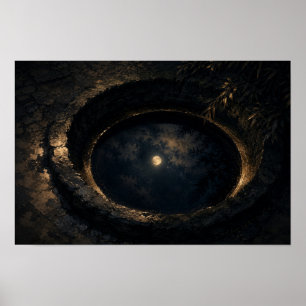 Affiche Puits de minuit — KŌAN (Paysage)