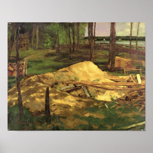 Affiche Puits de sciure, 1876 (Devant)