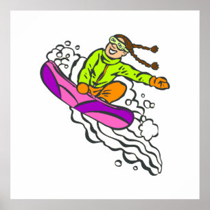 Affiche Pullover de fille