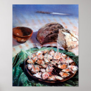 Affiche Pulpo a la gallega/Polbo á feira/poulpe galicienne
