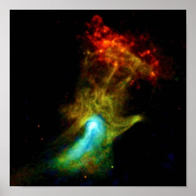 Affiche Pulsar B1509 - Main de Dieu X-Ray Nebula NASA Phot (Devant)