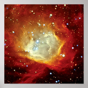 Affiche Pulsar SXP 1062 Rémanent de supernova NASA Photo d