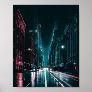 Affiche Pulse de nuit : Vibrance urbaine
