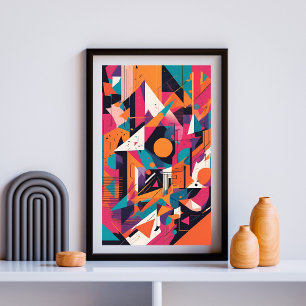 Affiche Pulse Prismatique