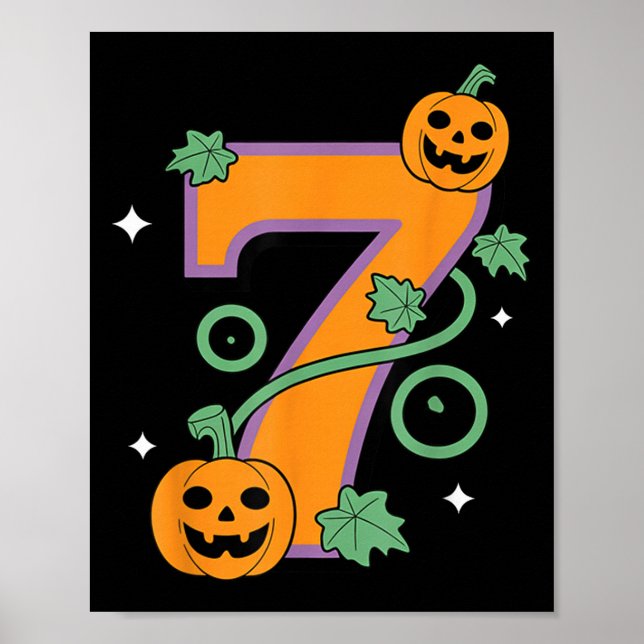 Affiche Pumpkin Six Seven 67 Matching 7 Halloween Couple  (Devant)