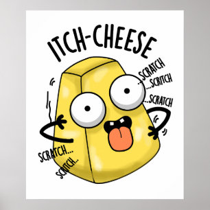 Affiche Pun de fromage à la broche
