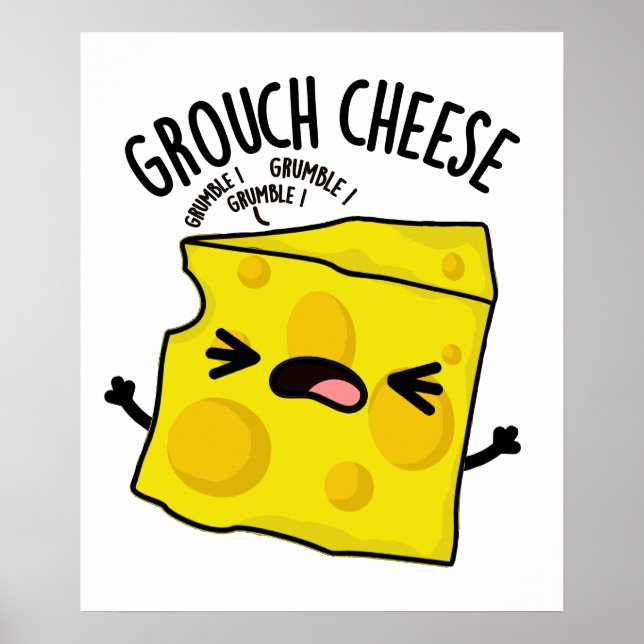 Affiche Pun de fromage de Grou (Devant)